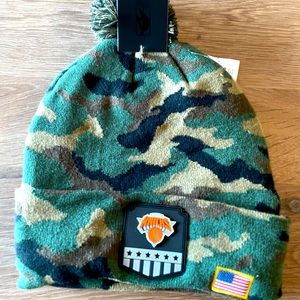 New York NY Knicks knit hat beanie men’s new camo
